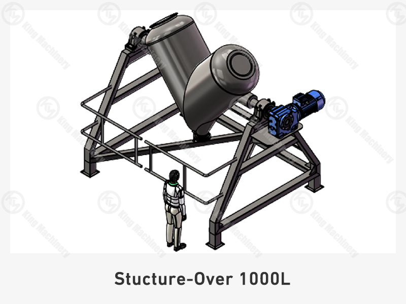 KM V Type Powder Mixer3