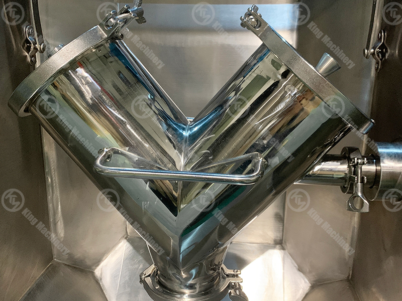 KM V Type Powder Mixer4