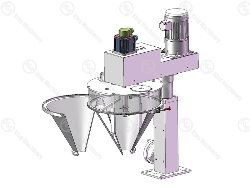 KM Semi-auto Auger Filler4 KM Semi-auto Auger Filler4