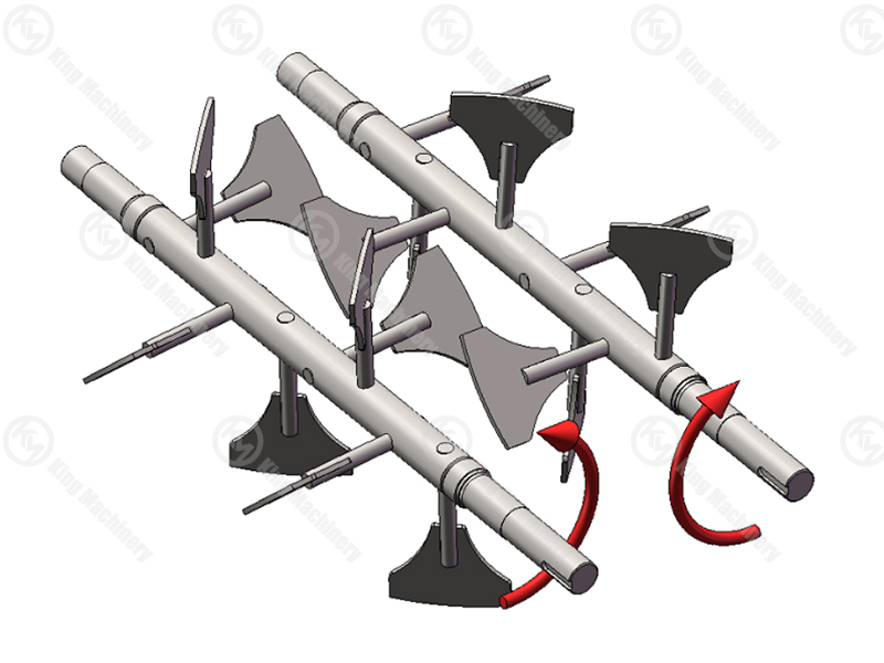 KM Double Shafts Paddle Mixer7