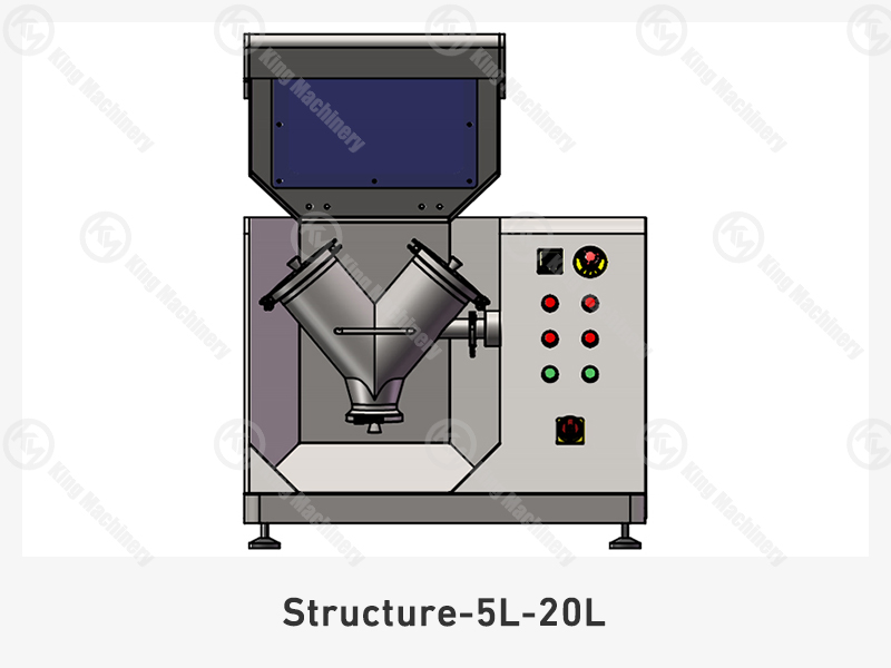 KM V Type Powder Mixer